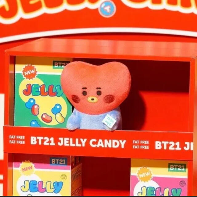BT21 ゼリーキャンディミニぬいぐるみ TATA jellycandy