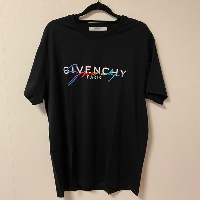 GIVENCHY Tシャツ Sの通販 by A.｜ジバンシィならラクマ - GIVENCHY(ジバンシー) レインボーロゴ お得豊富な