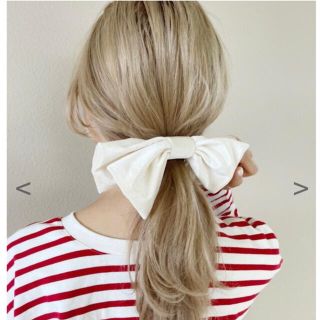 ワンアフターアナザーナイスクラップ(one after another NICE CLAUP)のナイスクラップ　ビッグリボンバレッタ(バレッタ/ヘアクリップ)