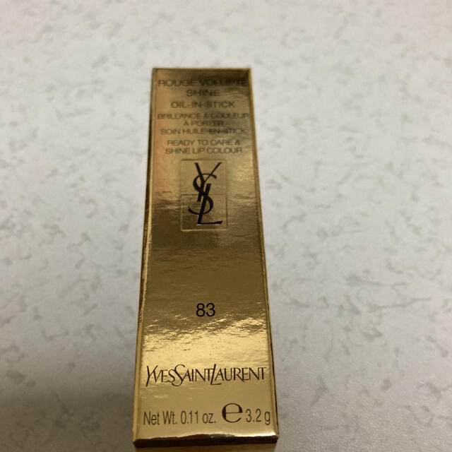 Yves Saint Laurent Beaute(イヴサンローランボーテ)のイヴ・サンローラン ルージュ ヴォリュプテ シャイン No.83 Rouge コスメ/美容のベースメイク/化粧品(口紅)の商品写真