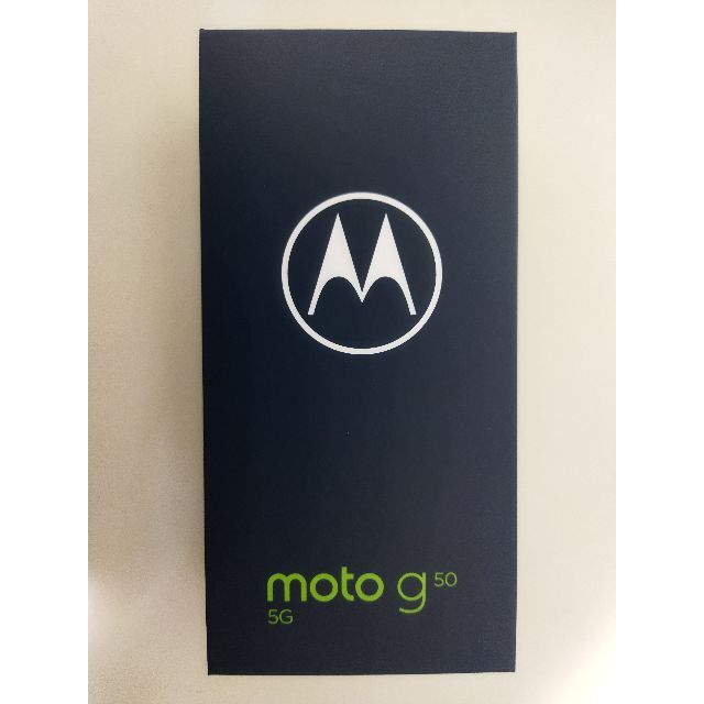 【新品未開封】moto g50 5g メテオグレイ  スマホ/家電/カメラのスマートフォン/携帯電話(スマートフォン本体)の商品写真