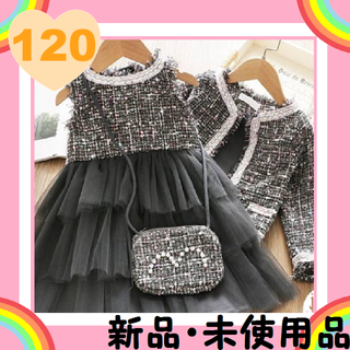 子供服　女の子　ワンピース　120cm(ドレス/フォーマル)