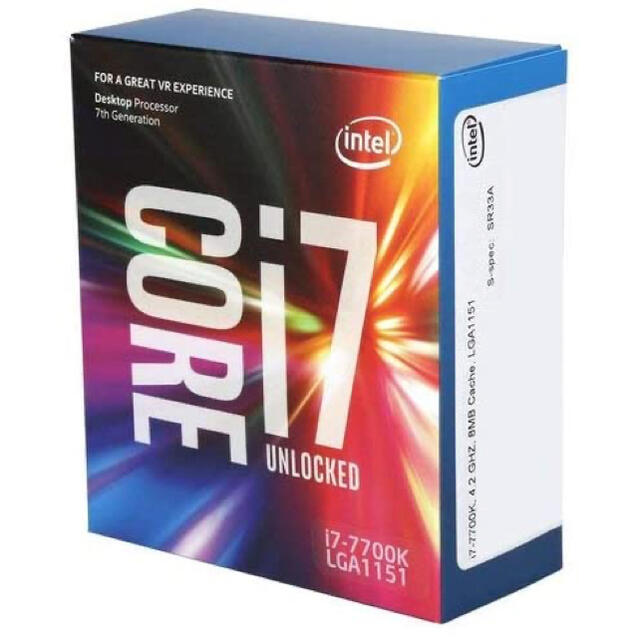 i7 7700K 商品情報要確認