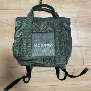 マウジー(moussy)のmoussy 2wayトートバッグ(リュック/バックパック)