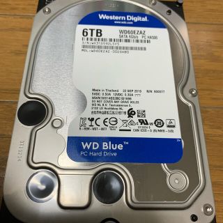 WD Western Digital BLUE 6TB HDD(PCパーツ)