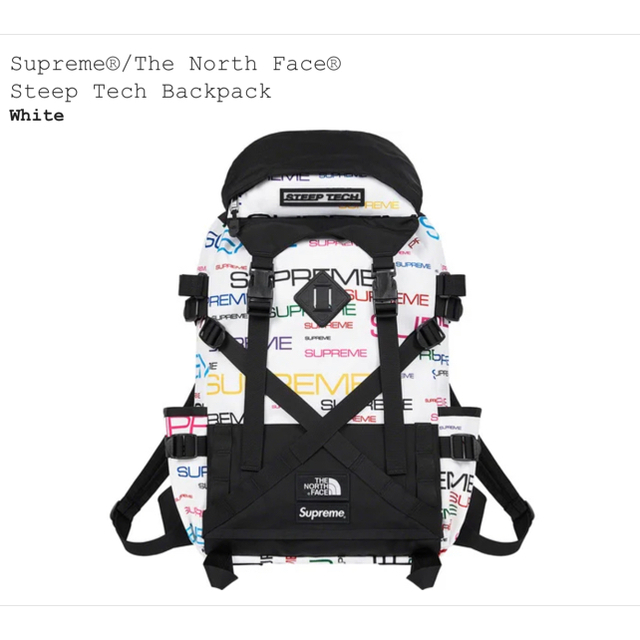 値下げしません　Supreme TNF Steep Tech Backpack