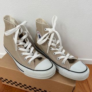 コンバース(CONVERSE)のCONVERSE コンバース オールスター　ハイカット　ベージュ(スニーカー)