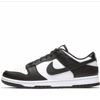 ナイキ(NIKE)のNIKE WMNS DUNK LOW "WHITE/BLACK" 25.5cm(スニーカー)