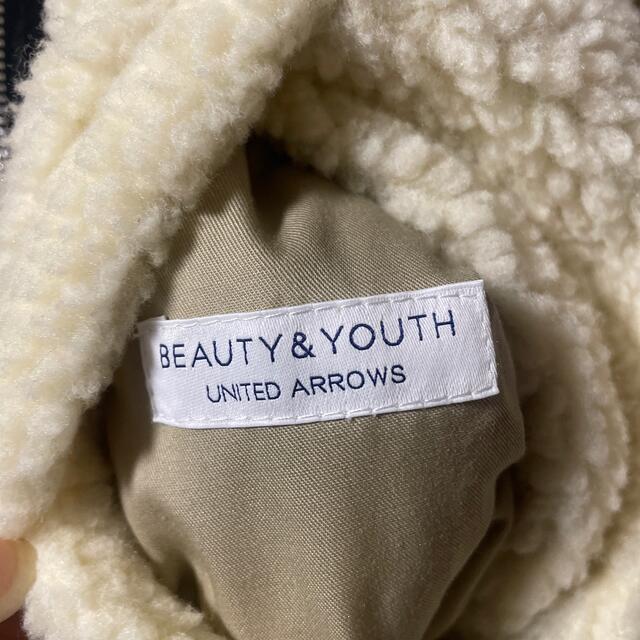 BEAUTY&YOUTH UNITED ARROWS(ビューティアンドユースユナイテッドアローズ)のリバーシブル　キルティングボアブルゾン メンズのジャケット/アウター(ブルゾン)の商品写真