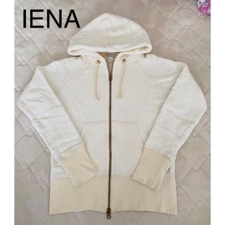 イエナ(IENA)のIENA イエナ 定番パーカー ダブルジップ アイボリー オフホワイト(パーカー)