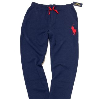 ポロラルフローレン(POLO RALPH LAUREN)の1点のみ☆*。ボーイズ M/150 新品 裏起毛 ビッグポニー スウェットパンツ(パンツ/スパッツ)