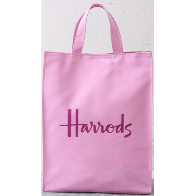 Harrods(ハロッズ)の新品未使用 Harrods ハロッズ トートバッグ ピンク レディースのバッグ(トートバッグ)の商品写真