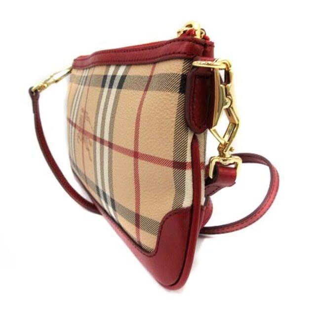 BURBERRY - バーバリー ショルダーバッグ PVC ノバチェック シャドー