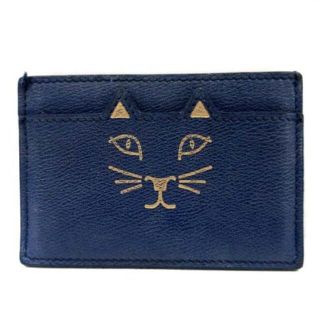 シャルロットオリンピア(Charlotte Olympia)のシャーロットオリンピア Feline Card Holder カードケース ネコ(名刺入れ/定期入れ)