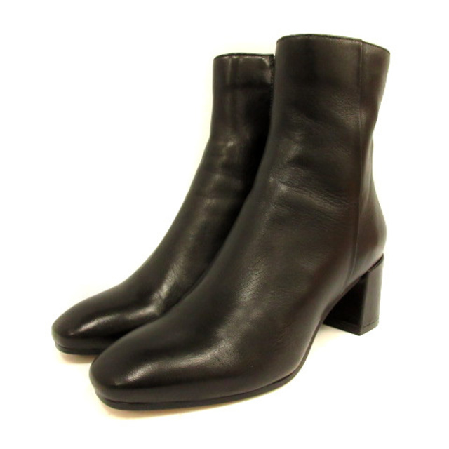 FABIO RUSCONI(ファビオルスコーニ)のファビオルスコーニ ショートブーツ ブーツ サイドジップ 35 22cm 黒 レディースの靴/シューズ(ブーツ)の商品写真