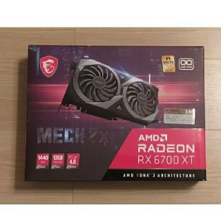 Radeon RX6700 XT MECH 2X 12G OC(PCパーツ)