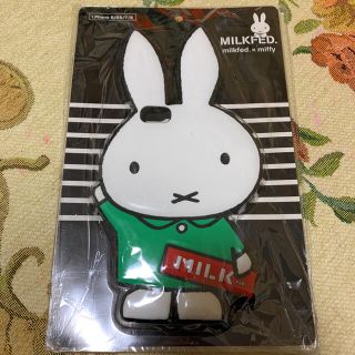 ミルクフェド(MILKFED.)の【未使用】MILKFED ミッフィー  iPhoneケース 6/6s/7/8(iPhoneケース)