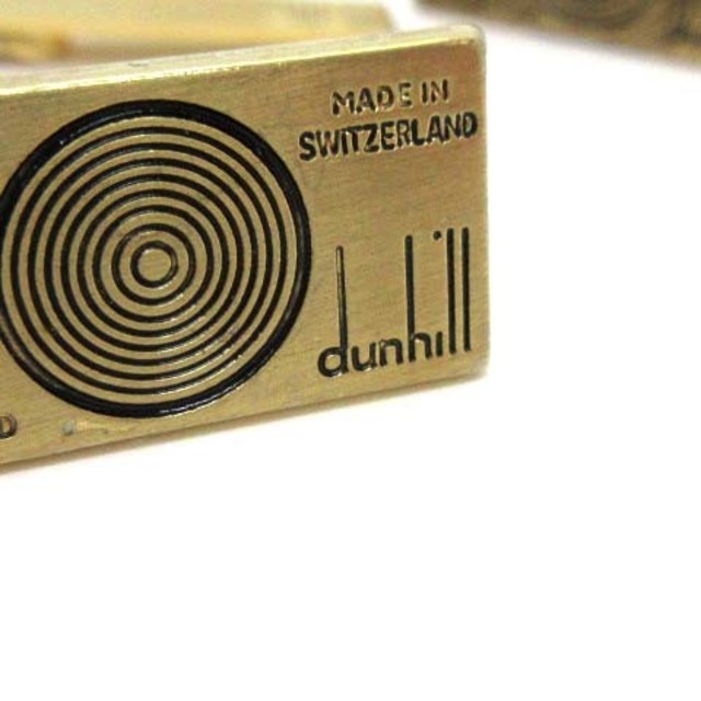 Dunhill(ダンヒル)のダンヒル カフスボタン ネクタイピン 5点セット まとめ売り ゴールド 黒 メンズのアクセサリー(その他)の商品写真