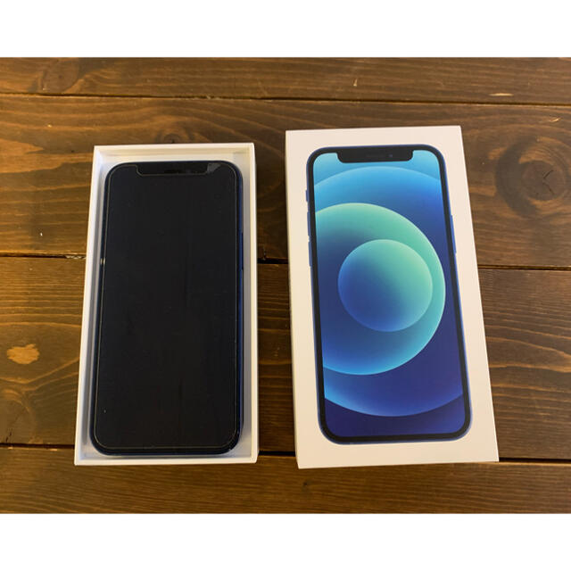 iPhone(アイフォーン)の【SIMフリー】iPhone12 mini 64GB Blue 【Apple】 スマホ/家電/カメラのスマートフォン/携帯電話(スマートフォン本体)の商品写真