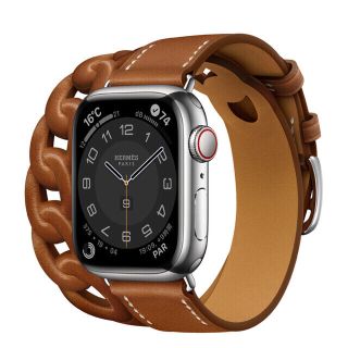 エルメス(Hermes)のApple Watch series7 HERMESグルメット41mm(腕時計)