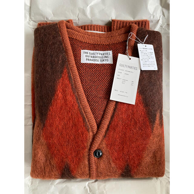 WACKO MARIA MOHAIR CARDIGAN