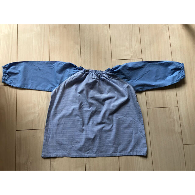 こぐまちゃん　スモッグ　エプロン　90cm キッズ/ベビー/マタニティのキッズ服男の子用(90cm~)(その他)の商品写真