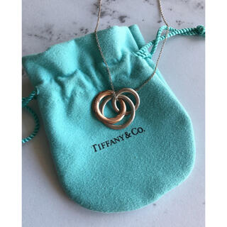 ティファニー(Tiffany & Co.)の【Tiffany&Co.】インターロッキング　トリプル　ネックレス(ネックレス)