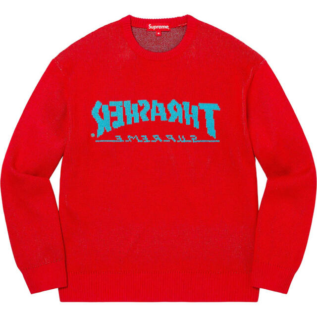 Supreme(シュプリーム)のSupreme/Thrasher Sweater 21AW Lサイズ メンズのトップス(ニット/セーター)の商品写真