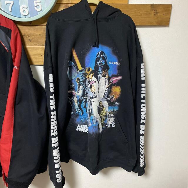 正規限定 VETEMENTS ヴェトモン スターウォーズ パーカー pn-jambi.go.id
