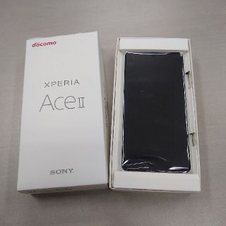 エクスペリア(Xperia)のXPERIA　AceⅡ ホワイト　エクスペリアエース2 docomo(スマートフォン本体)