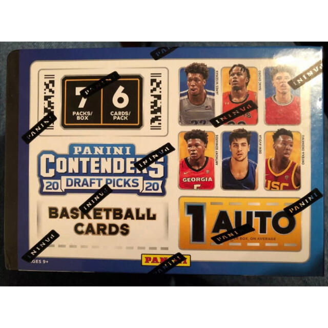 2020-21 NBA Contenders box カード 未開封 ボックス エンタメ/ホビーのトレーディングカード(Box/デッキ/パック)の商品写真