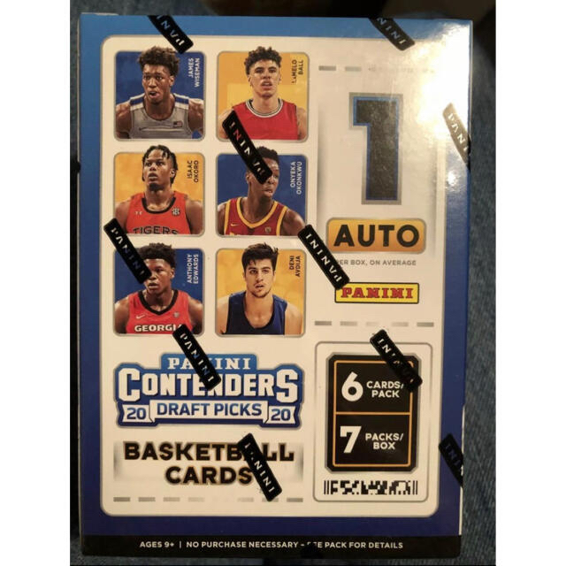 2020-21 NBA Contenders box カード 未開封 ボックス エンタメ/ホビーのトレーディングカード(Box/デッキ/パック)の商品写真