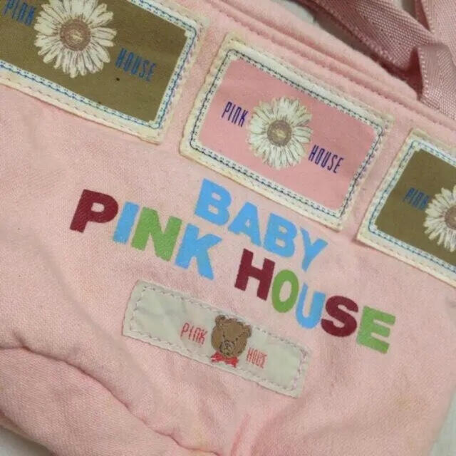 PINK HOUSE(ピンクハウス)の花 BABY PINK HOUSE ミニショルダーバッグバッグ ピンクハウス キッズ/ベビー/マタニティのこども用バッグ(ポシェット)の商品写真