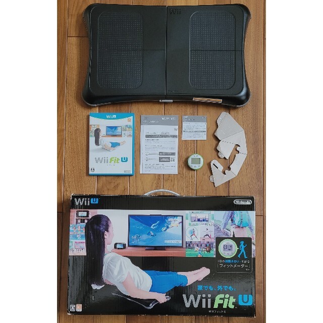 Wii Fit U バランスWiiボード（クロ）+フィットメーターセット Wii