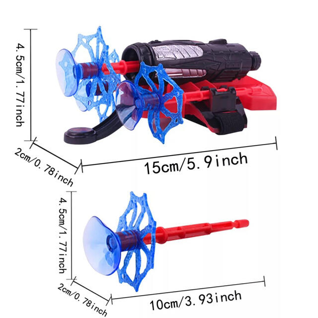 スパイダーマン ウェブシューター 子供用おもちゃ エンタメ/ホビーのおもちゃ/ぬいぐるみ(キャラクターグッズ)の商品写真