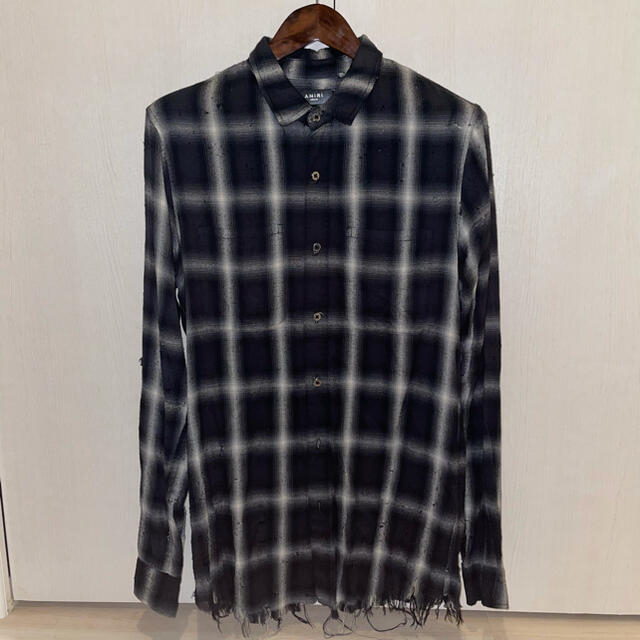 Mサイズ AMIRI shotgun shirt flannel