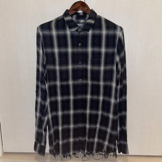 サンローラン(Saint Laurent)のMサイズ AMIRI shotgun shirt flannel(シャツ)