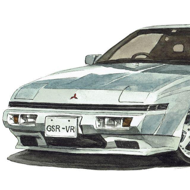 版画NC-555 MR2/MR2 2.0限定版画サイン額装作家平右ヱ門