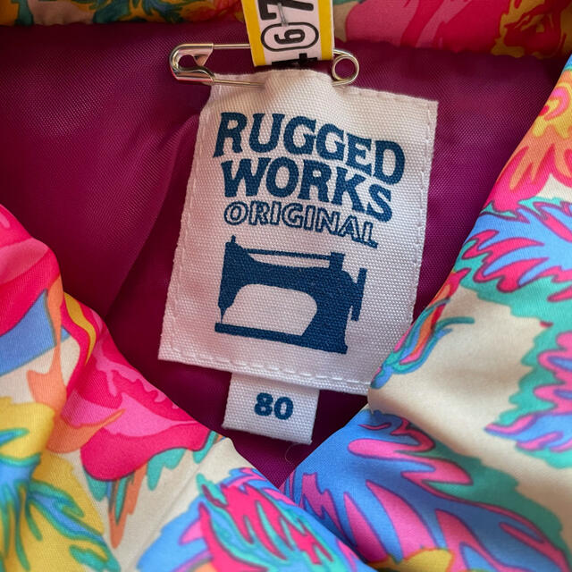 RUGGEDWORKS(ラゲッドワークス)のm's様専用　美品　80㎝　RUGGEDWORKS  アウター キッズ/ベビー/マタニティのベビー服(~85cm)(ジャケット/コート)の商品写真