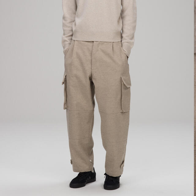 COMOLI / Wool Linen 6Pocket Pants
