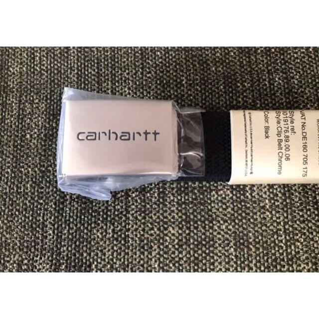 carhartt(カーハート)のセール！カーハート Carhartt Clip Chrome ウェブベルト 黒 メンズのファッション小物(ベルト)の商品写真