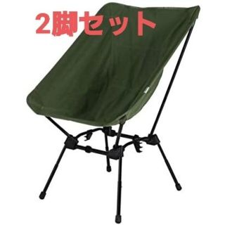 ドッペルギャンガー(DOPPELGANGER)のチャムス様専用【新品・未使用】DOD スゴイッス カーキ 2脚セット(テーブル/チェア)