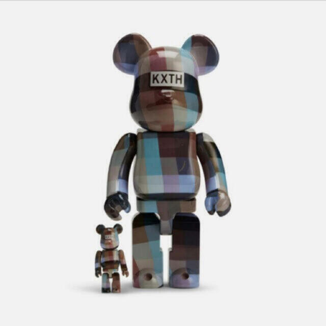 KITH x BE@RBRICK 100% & 400%  KXTH 10周年フィギュア