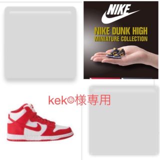 ナイキ(NIKE)のNIKE DUNK HIGH miniature collection(ミニチュア)