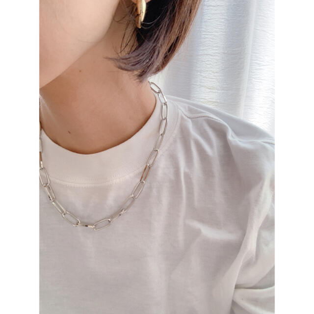 BEAUTY&YOUTH UNITED ARROWS(ビューティアンドユースユナイテッドアローズ)のシルバーチェーンネックレス レディースのアクセサリー(ネックレス)の商品写真