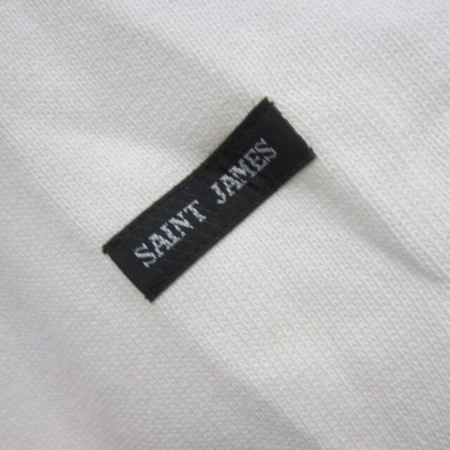 SAINT JAMES(セントジェームス)の【新品】[T7] ウエッソン ホワイト 長袖 無地 セントジェームス neige メンズのトップス(Tシャツ/カットソー(七分/長袖))の商品写真