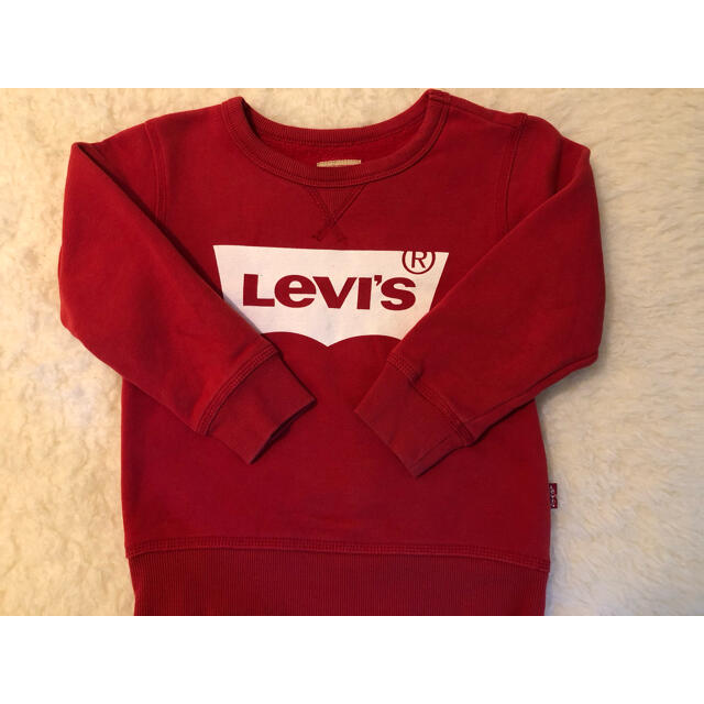 Levi's(リーバイス)の美品　Levi's トレーナー　裏起毛 キッズ/ベビー/マタニティのキッズ服男の子用(90cm~)(ジャケット/上着)の商品写真