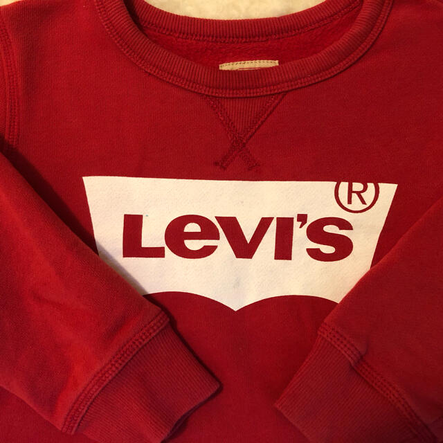 Levi's(リーバイス)の美品　Levi's トレーナー　裏起毛 キッズ/ベビー/マタニティのキッズ服男の子用(90cm~)(ジャケット/上着)の商品写真