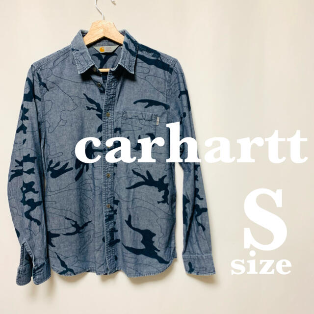 カーハート　carhartt  カジュアルシャツ　長袖　美品　サイズS トップス