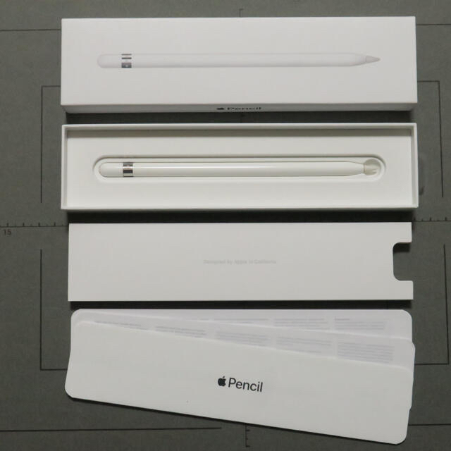 交換ペン先アダプタ無し動作Apple Pencil 第1世代 ② 美品